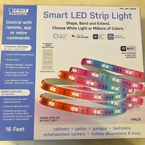 NIB!!! Feit Electric Smart LEF Strip Lights